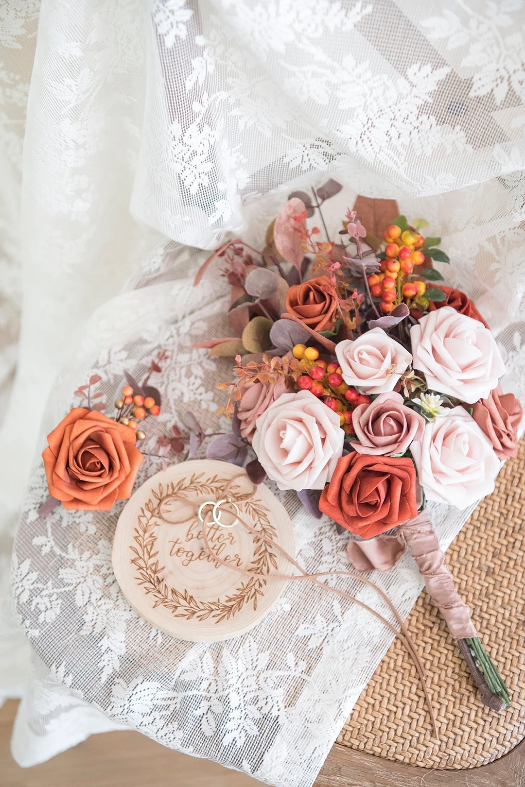 3" Foam Rose with Stem - 56 Colors