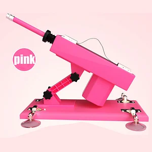 Pumping Gun - Full-automatic Simulated Penis Masturbation Telescopic Dildos Machine