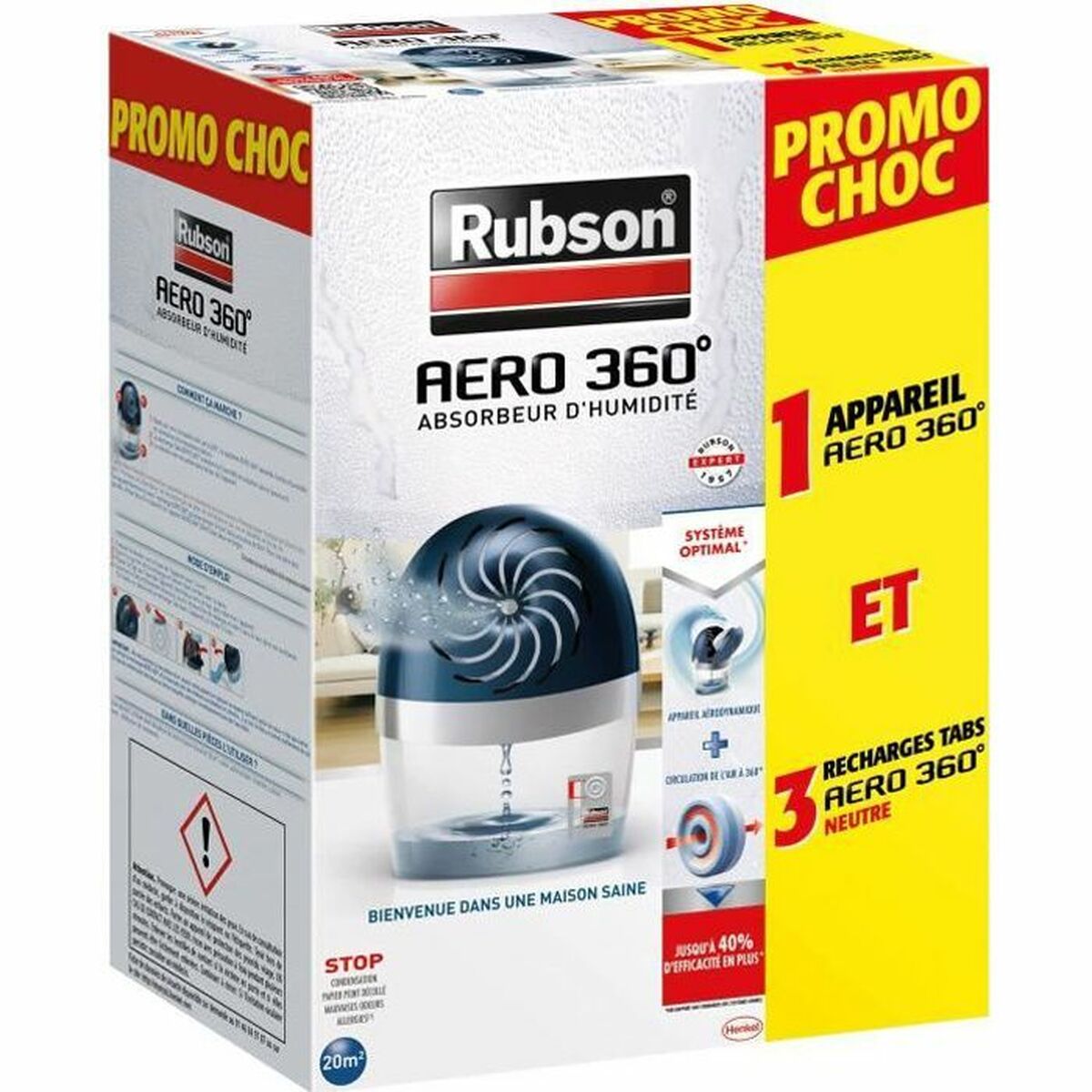 Anti-humidity Rubson Aero 360&deg;