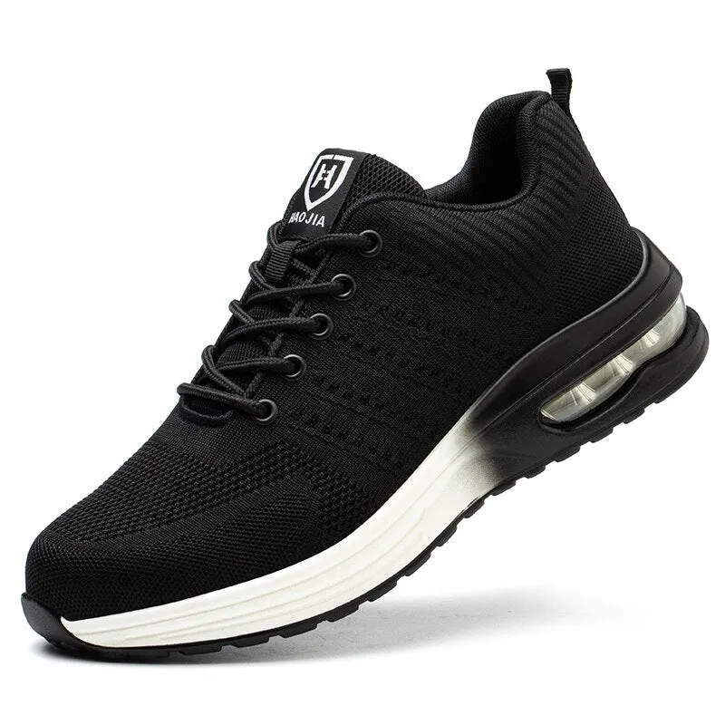 Safety Footwear Man Work Shoes Men's Cushioning Safety Shoes Indestructible Lightweight Men Boots Steel Toe Shoes Dropshipping