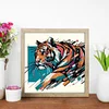 Diamond Painting-DIY Crystal Rhinestone Tiger