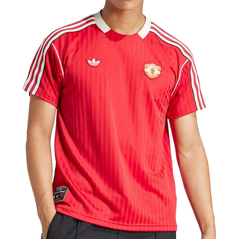 Adidas Free Shipping With AdiClub Manchester United Terrace Icons Jersey Gender Neutral