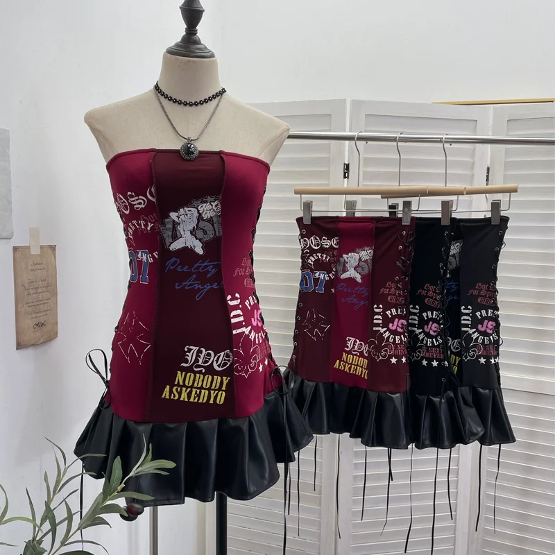 Nigikala Nigikala Unique Dress With Thin Folds And Hips High-Collar After The Opening Of The Fork Dress 8858