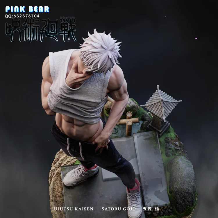 Pink Bear Studio Jujutsu Kaisen Satoru Gojo Statue(GK) (Adult 18+)