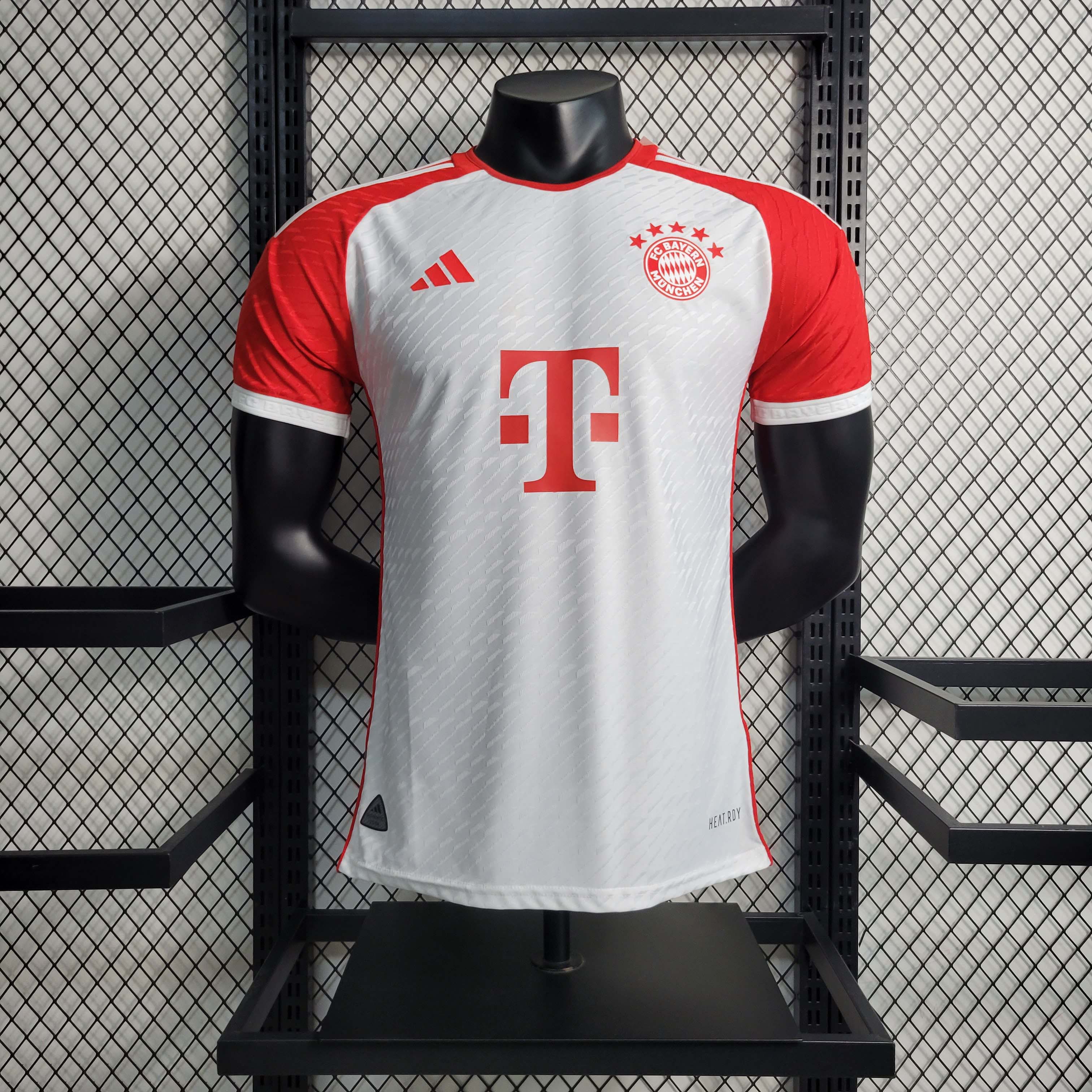2023/2024 Player Version Bayern Munich Home Football Shirt 1:1 Thai Quality:football jersey mysite: unitedjerseyfootball 邓江浪:football