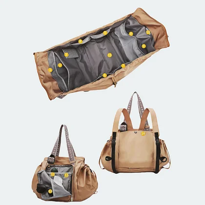 3-in-1 Convertible Large Capacity Tote Bag.