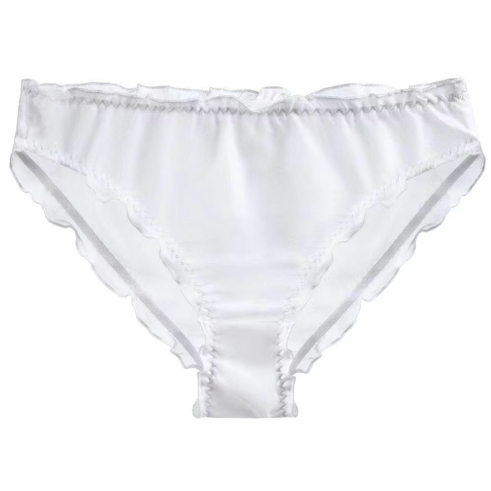Sexy Men's Transparent Ultra Thin Silk Panties