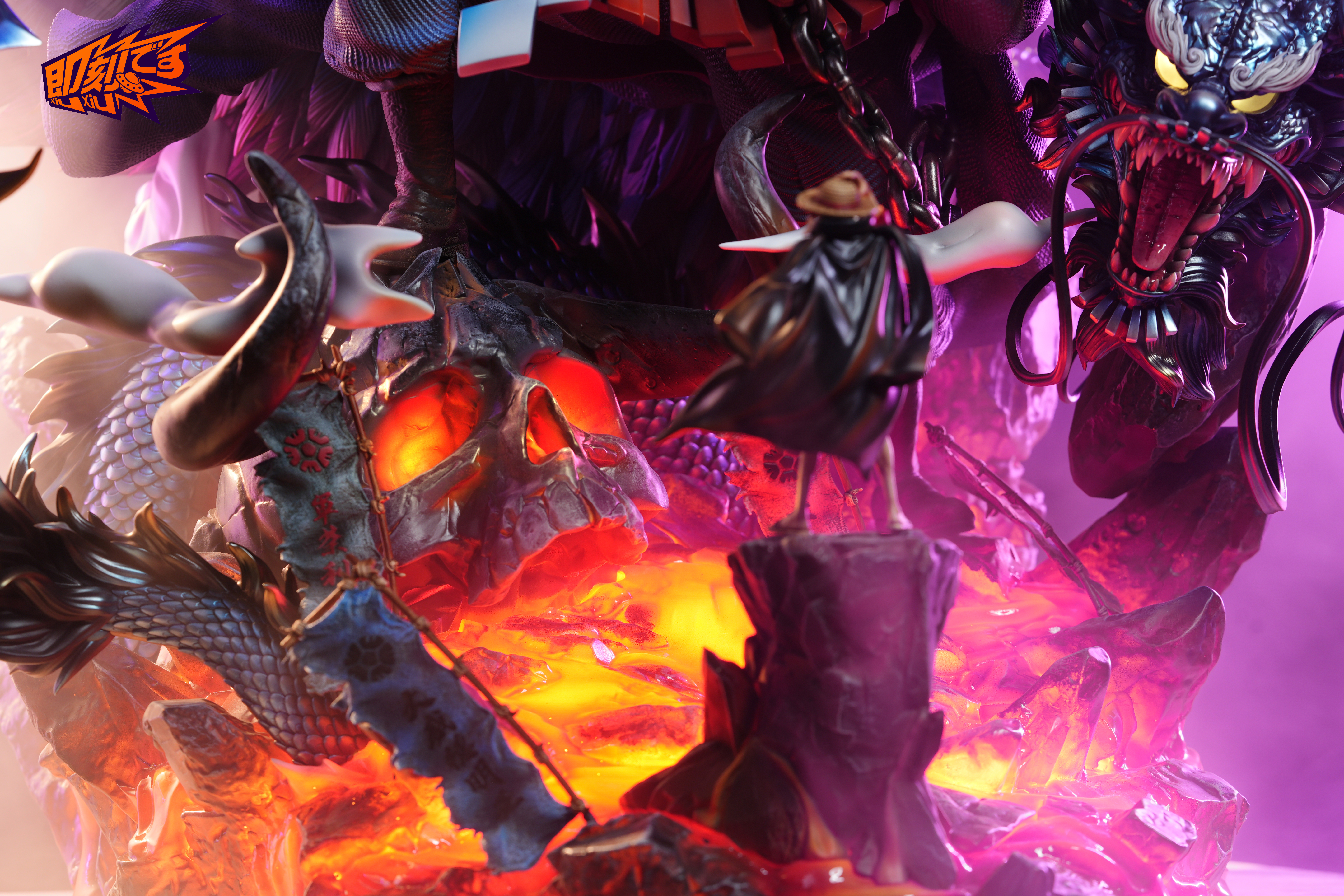 JiKe Studio - Kaido with LED Statue(GK)