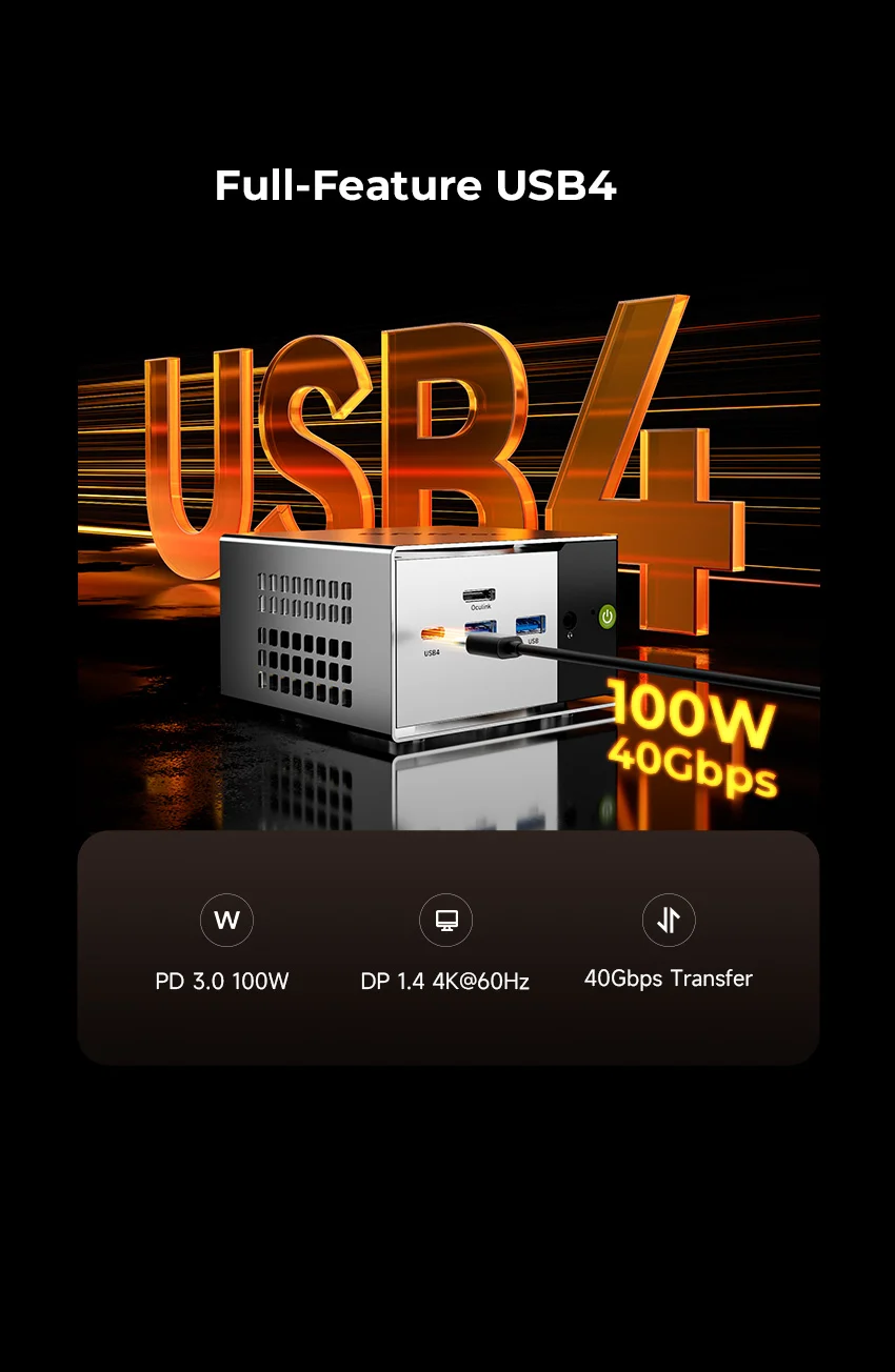 AMD Ryzen™ 5 PRO 6650H Mini PC--GMKtec M8