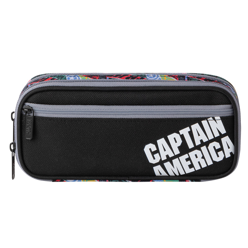 Disney Marvel Series Large Capacity Minimalist Style Pencil Case Pencil Case/pencil Box