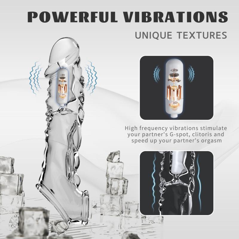 Dragon Root Vibration Penis Sleeve