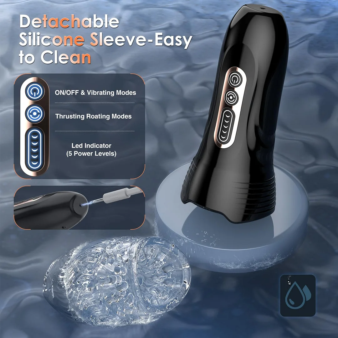 3.0 Version Male Rose Toy Masturbation Cup