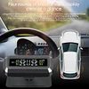 C68 USB+Solar Car Tire Pressure Monitor System with 4 External Sensors