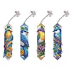 4Pcs Diamond Painting Flower Bookmark Making Kit for Book Lovers