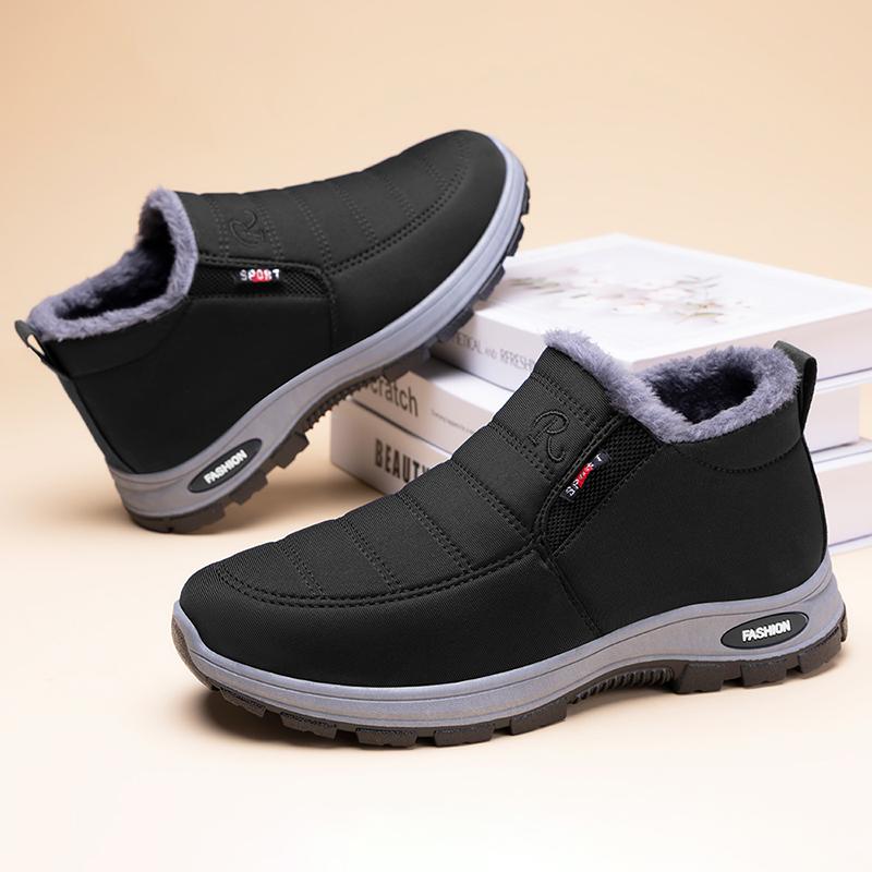 Női meleg, szőrmével bélelt téli hótaposó, vízálló bokacsizma, szabadtéri csizma, kényelmes cipők nőknek, téli csizma nőknek, klasszikus hótaposó, szőrmével bélelt meleg csizma, vízálló