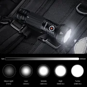 【稀少】SOFIRN　IF22A　シルバー　アウトドア　キャンプ　釣り　昆虫採集 Sofirn IF22A Rechargeable EDC Flashlight Spotlight, Powerful