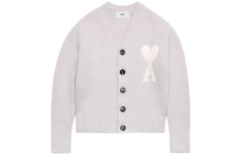 AMIPARIS Paris Ami De Coeur Knitted Buttoned Cardigan