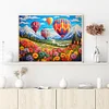 Diamond Painting-DIY Full Round Drill Garden Hot Air Balloon