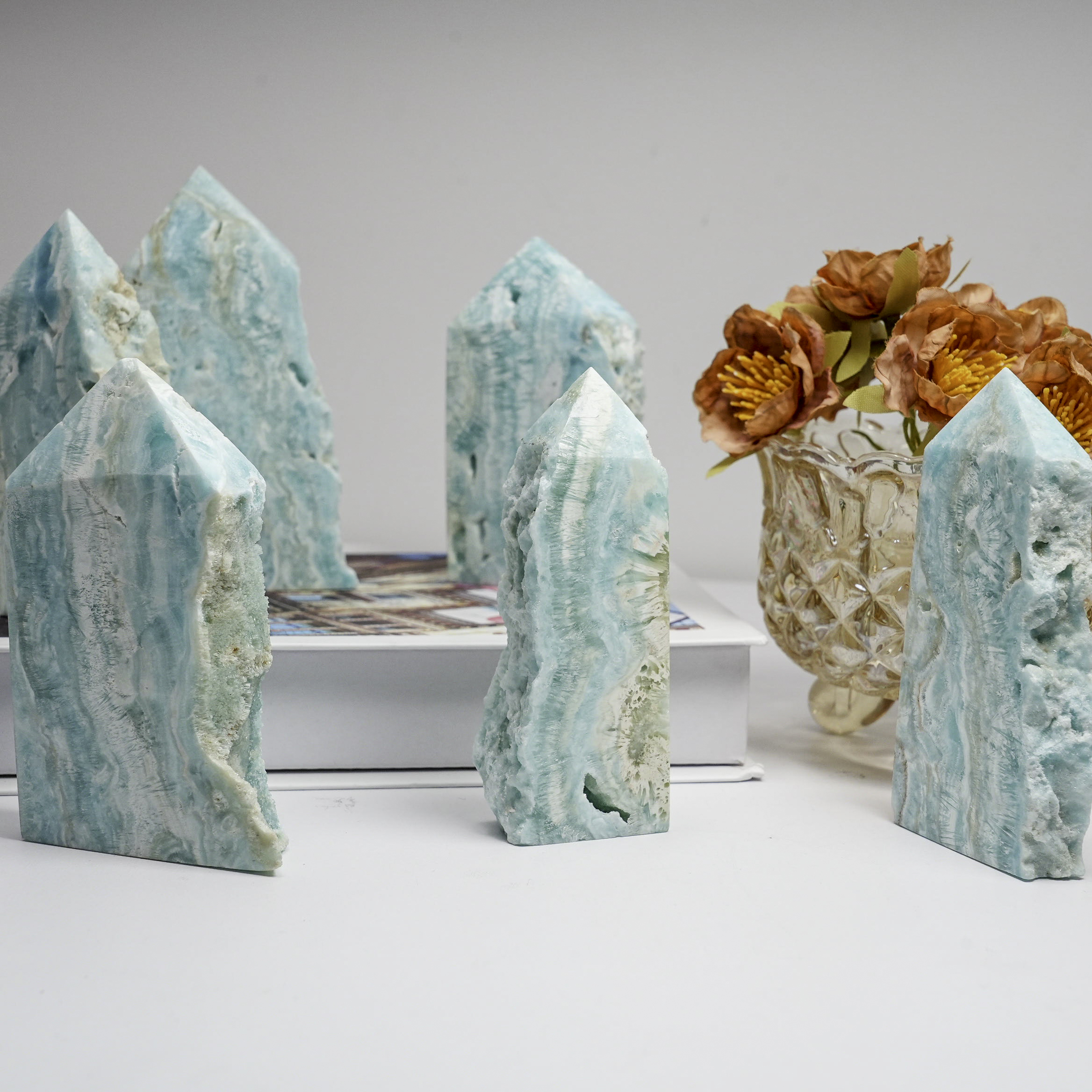 Hemimorphite Specimen Tower