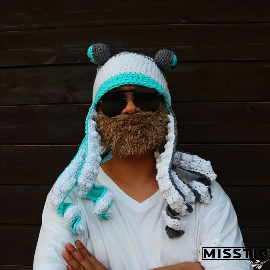 Octopus Head Knit Beanie