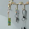 1Pc DIY Diamond Painting Lettter Keychain