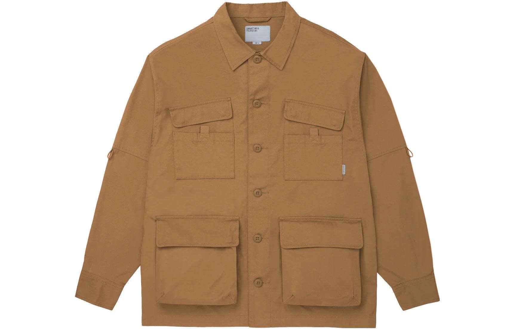 Carhartt WIP Jackets Men Brown