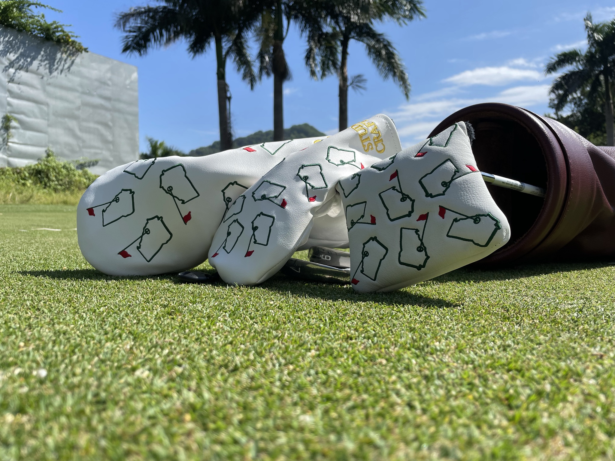 Augusta White Mallet Cover