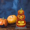Wooden Halloween Pumpkins - 5D DIY Craft Ornament