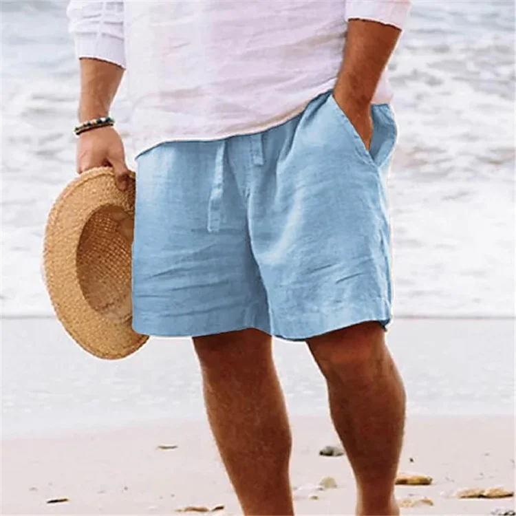 Linen Breathable Shorts-inspireuse