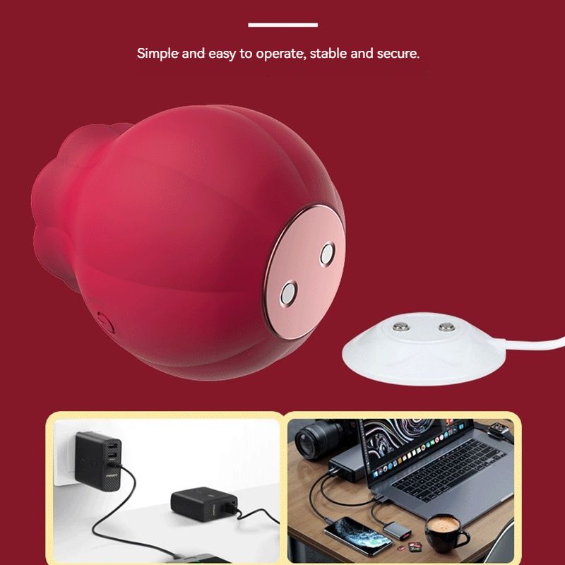 the rose sexual toy sucking vibrator with tongue