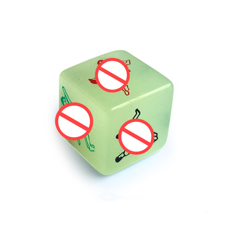 Luminous Fun Dice For Sexy Game