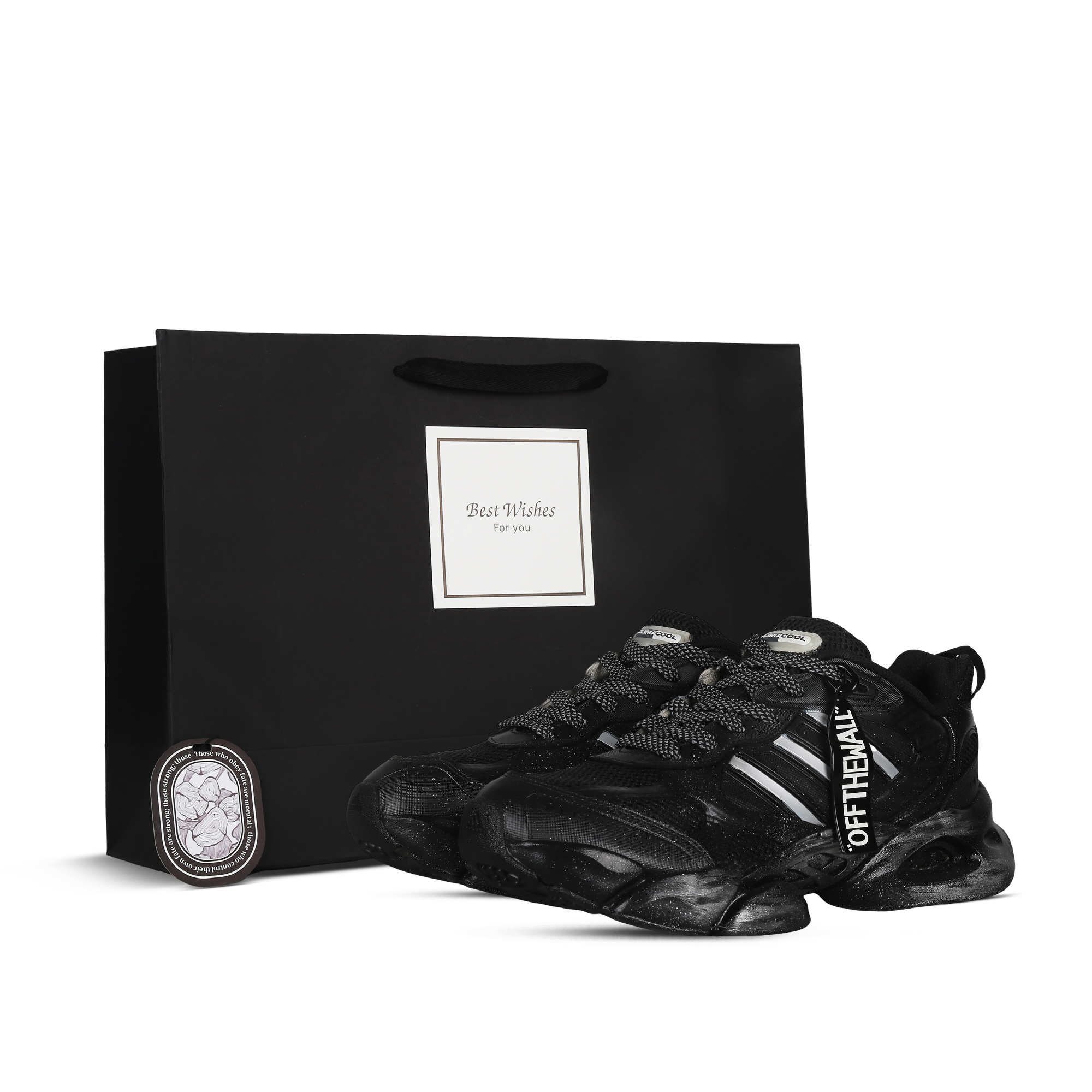 Adidas CLIMACOOL VENTO 3.0 Running Shoes Unisex Low-Top Black