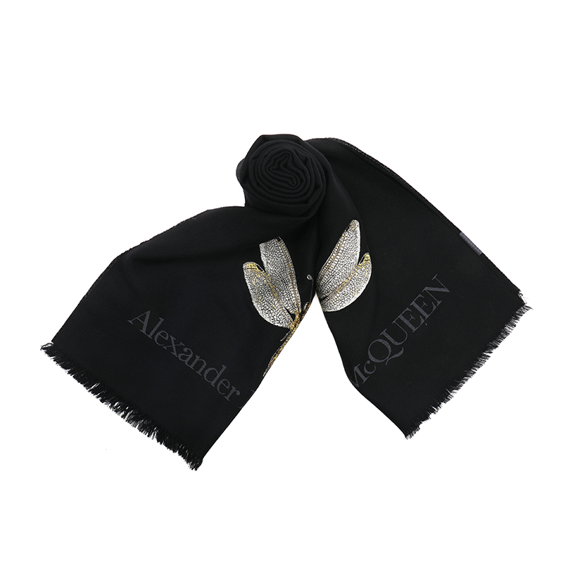 Alexander McQueen Knit Scarves Unisex