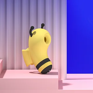 Cute Little Bee Sucking Fun Electric Shock Jump Egg Shake Egg Adult Supplie