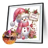 Diamond Painting-DIY Crystal Rhinestone Xmas Snowman