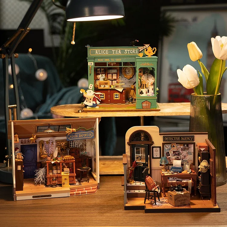 Rolife Mystic Archives Series DIY Miniature House (3 Kits) | Robotime Australia