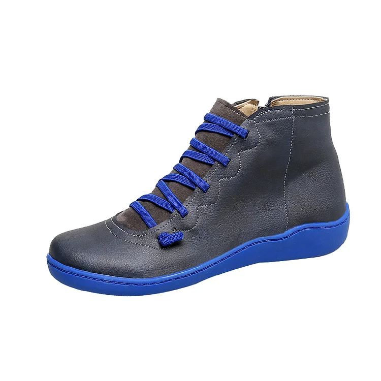 Stunahome.com Premium Orthopedic Lace Up Ankle Boots 29.99