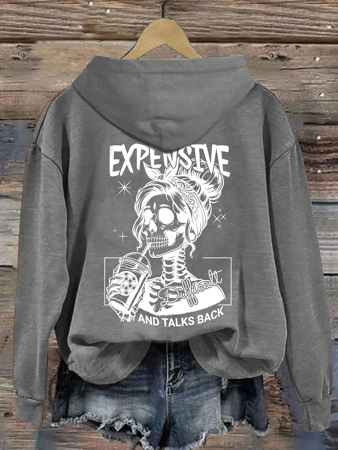 Expensive Difficult And Talks Back Hoodie