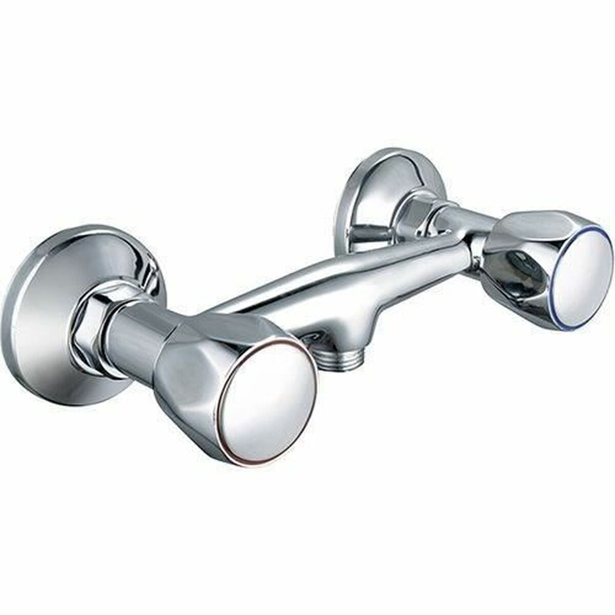 Two-handle Faucet Edouard Rousseau EDOUARD ROUSSEAU - Soto Yellow Brass Ceramic C-shaped