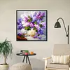 Hydrangeas - 11CT Stamped Cross Stitch - 50*50cm - Flower