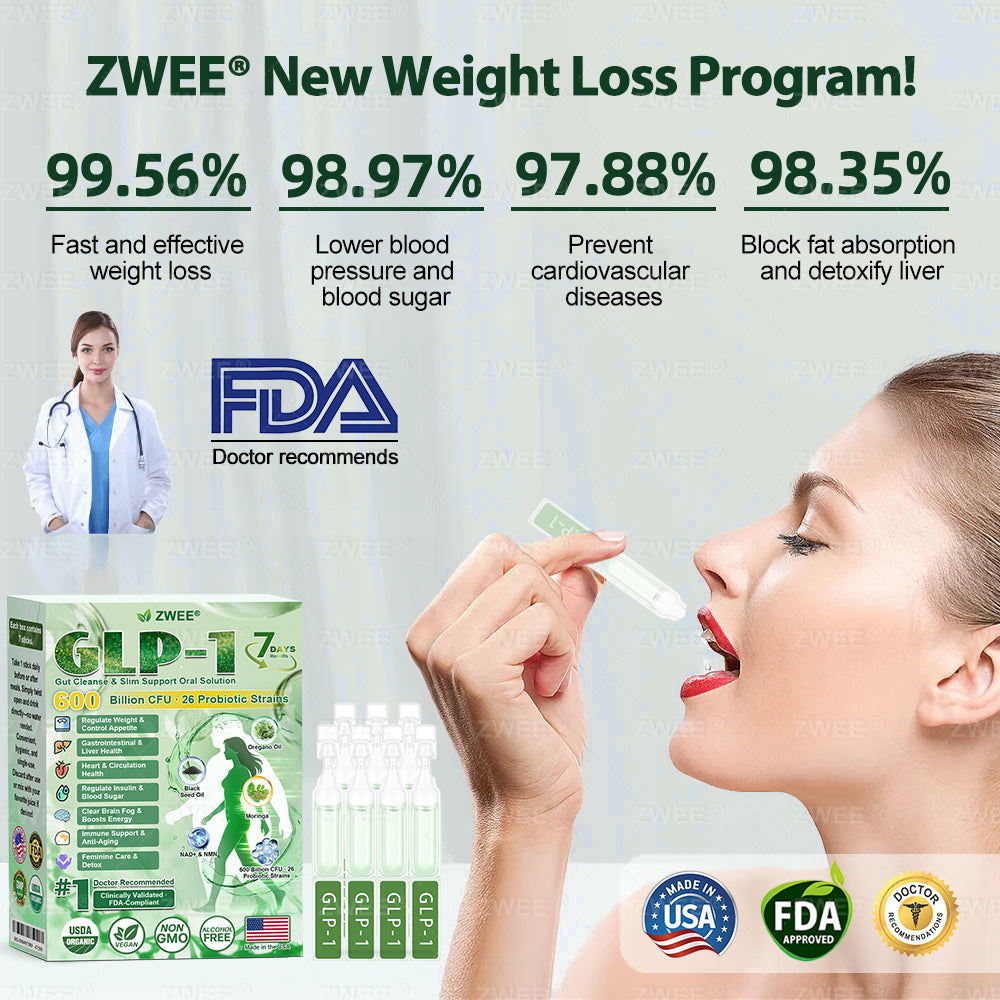 ZWEE® GLP-1 7-Day Gut Cleanse & Slim Support Oral Solution 19 6a178ace8a9503063d680f63c7e20020