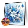 Fleur Bleue Bluebird-Perceuse Ronde Peinture Diamant-30*30CM