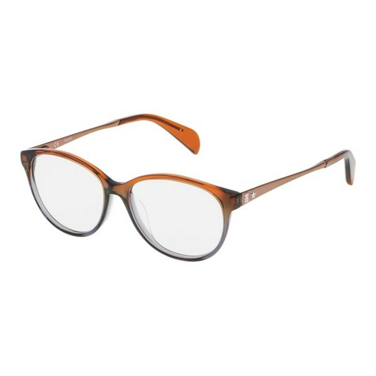 Ladies'Spectacle frame Tous VTO928520861 (52 mm) Orange (&oslash; 52 mm)