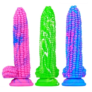 Corn Silicone Dildo Huge Penis Anal Plug