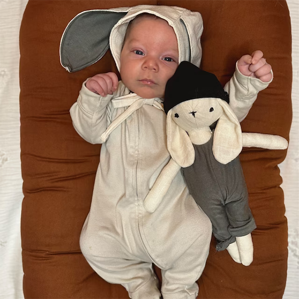 Memory Rabbit doll Sewing Templates Set & With Instructions