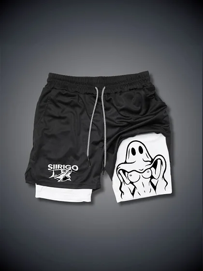 ★ILLIGO★ Nylon lace up gym shorts black 5010268124 NYLON SHORT (6