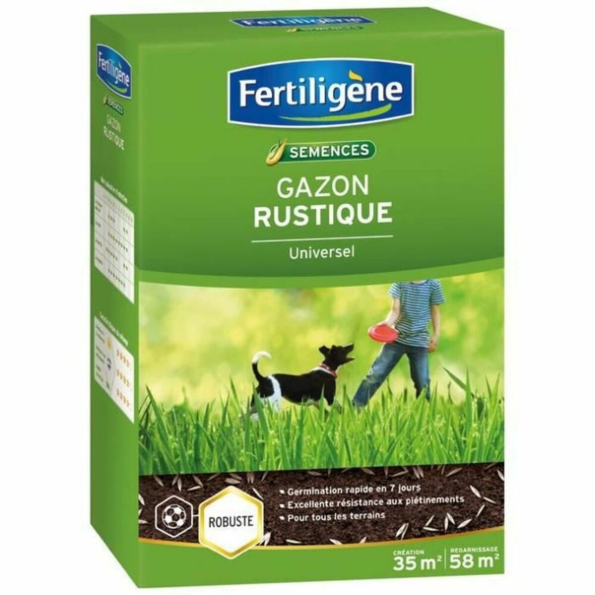 Seeds Fertilig&egrave;ne Rustic Grass Universal 875 g 35 m&sup2;