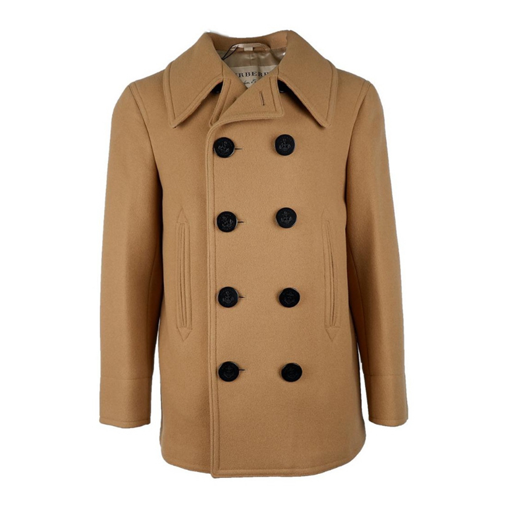 Burberry Coats Men Brown