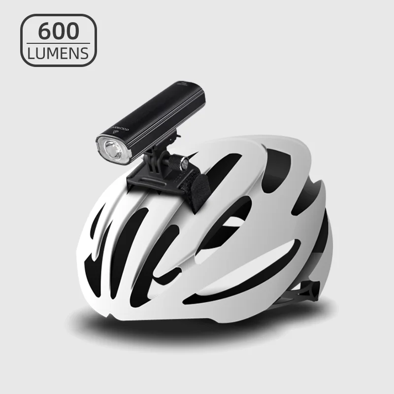  V20CH-600 Bike Helmet Headlight & Taillight 2 in 1 