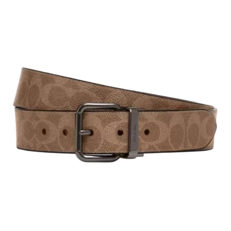 COACH Leather Belts Men